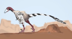 † Achillobator giganticus(vor etwa 86,3 bis 72 Millionen Jahren)